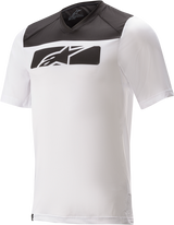 ALPINESTARS Drop 4.0 Jersey - Short-Sleeve - White/Black - Medium 1766220-21-MD