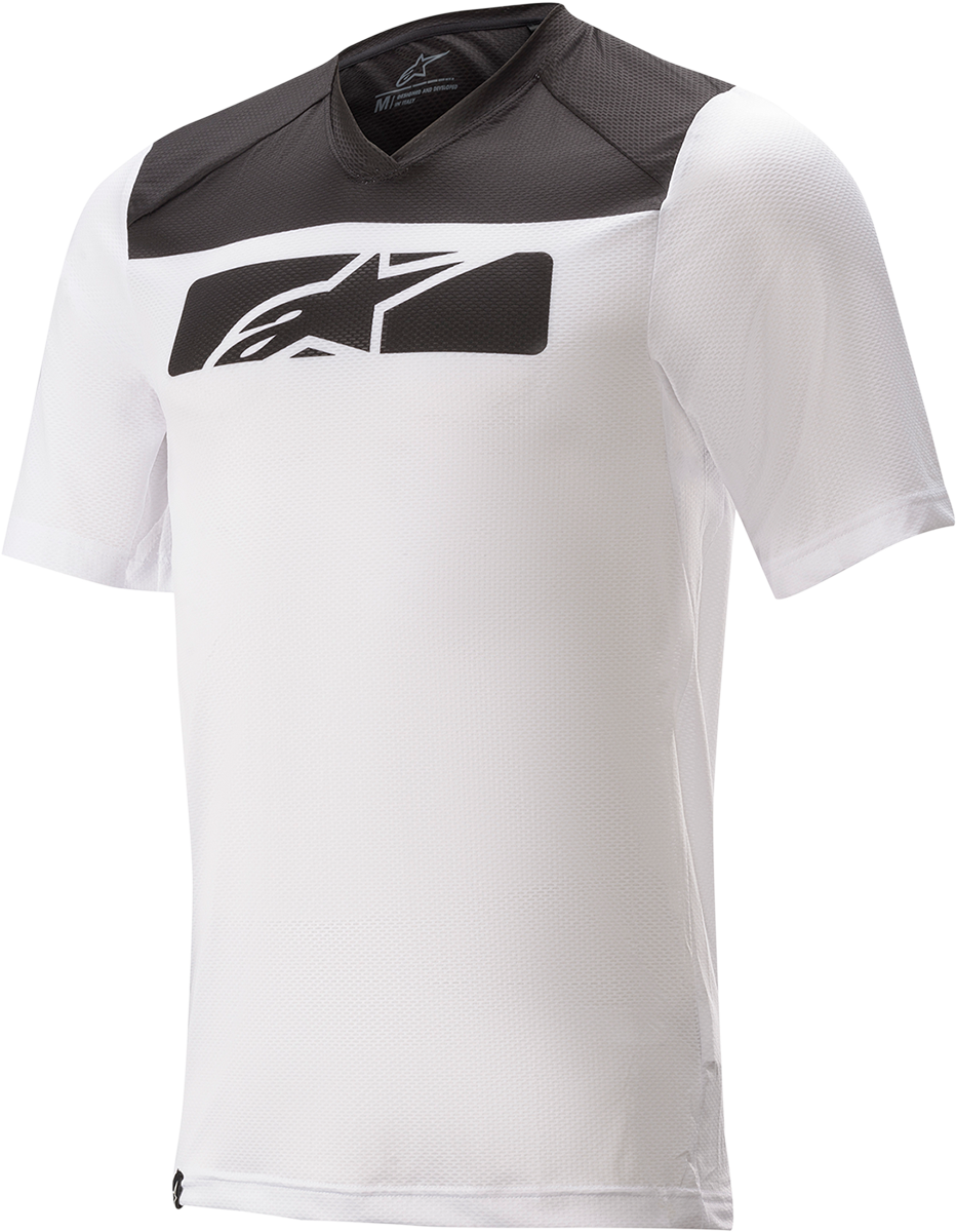 ALPINESTARS Drop 4.0 Jersey - Short-Sleeve - White/Black - Large 1766220-21-LG