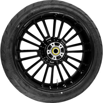 COASTAL MOTO Atlantic Rear Wheel - Black (18") | Dunlop AE Tire (180/55B18)) PKG-ATL185SB-24ABST