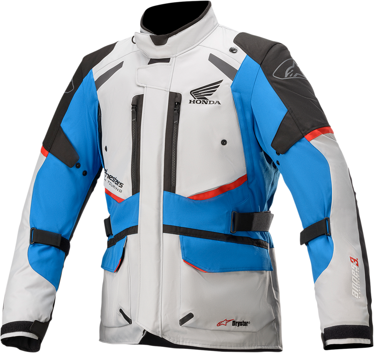 ALPINESTARS Honda Andes v3 Drystar® Jacket - Gray/Blue/Red - Large 3207421-9173-L