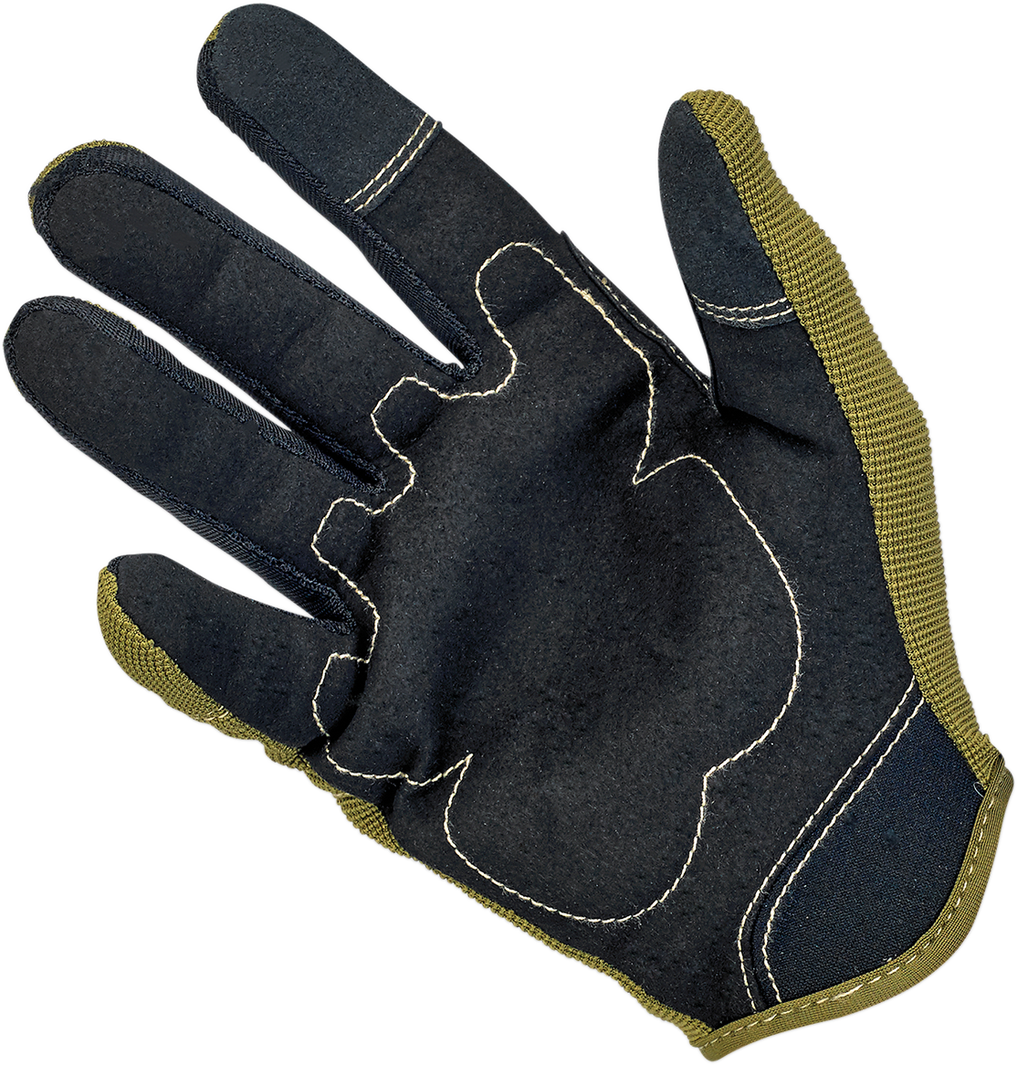 BILTWELL Moto Gloves - Olive/Black - 2XL 1501-0309-006