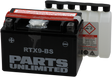 Parts Unlimited Agm Battery - Rtx9-Bs .40 L Ctx9-Bs