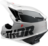 THOR Sector Helmet - Fader - Black/White - Medium 0110-6775