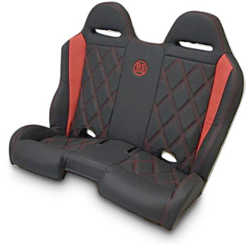 BS SAND Performance Bench Seat - Deep Orange - Maverick X3 '16-'20 PEBEDOBDC