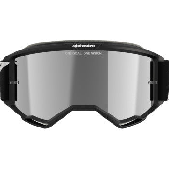 ALPINESTARS GOGGLES Vision 5 Goggle - Corp - Black - Silver Mirror 5101825-1456