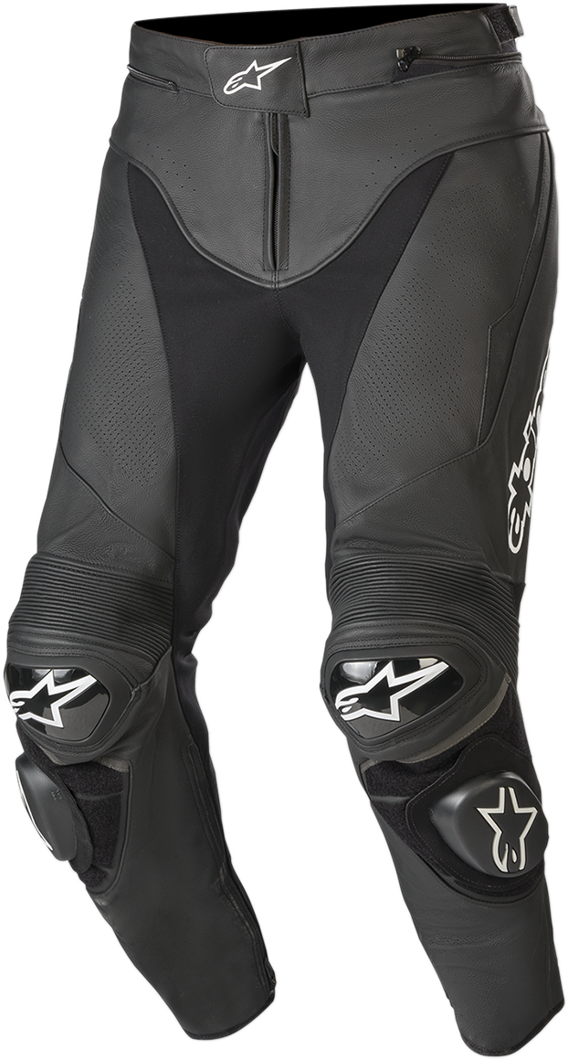 ALPINESTARS Track v2 Leather Pants - Black - US 36 / EU 52 3129019-10-52