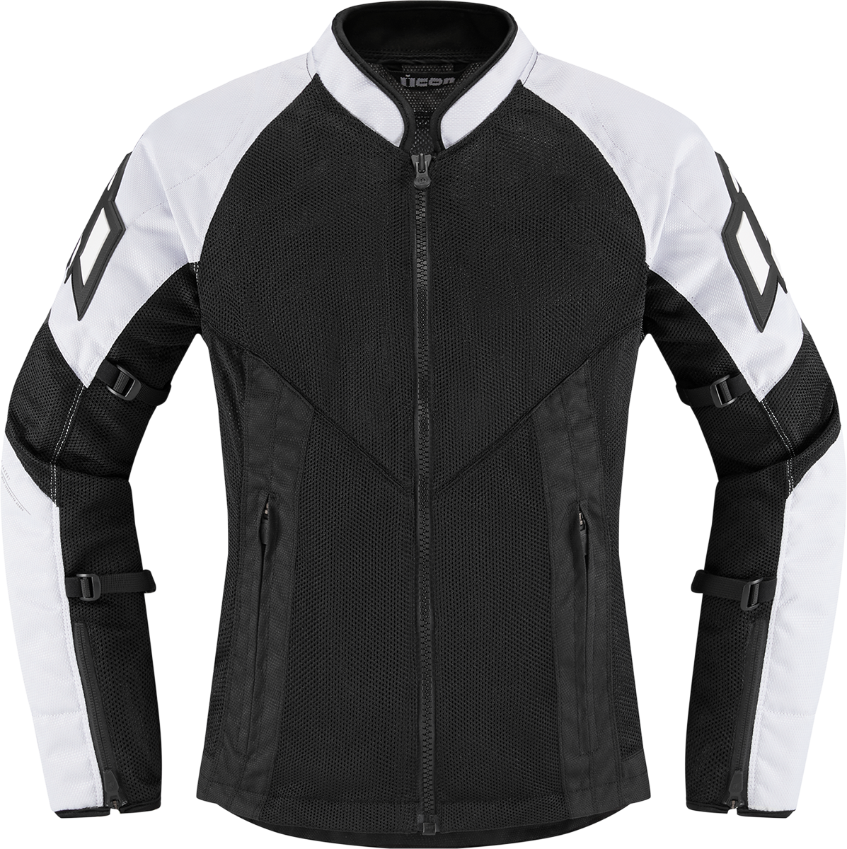 ICON Women's Mesh™ AF Jacket - White/Black - 2XL 2822-1495