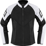 ICON Women's Mesh™ AF Jacket - White/Black - XL 2822-1494