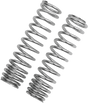 PROGRESSIVE SUSPENSION Shock Springs - 12-Series - Chrome - 90-130 lb/in 03-1367C