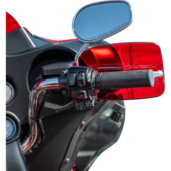 KLOCK WERKS Flare® Handguards - '23-'25 Harley-Davidson - Red KWS-01-0129-23