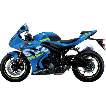 STOMPGRIP Traction Pad Tank Grips - Volcano - Black - GSX-R 1000 55-10-0143B