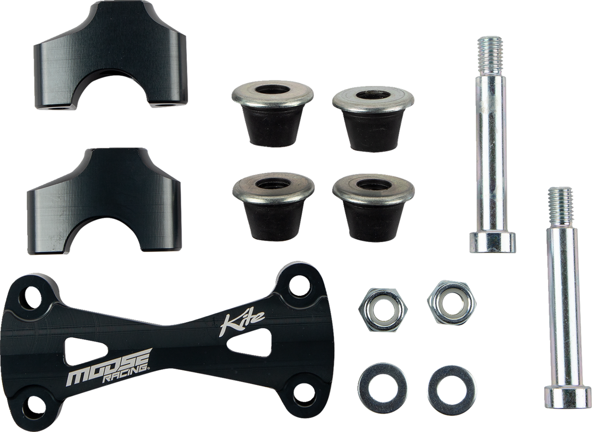 MOOSE RACING Riser Kit - 40 mm - Gray 10.331.B.AN