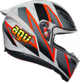 AGV K1 S Helmet - Blipper - Gray/Red - Small 2118394003030S