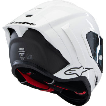 ALPINESTARS Supertech R10 Helmet - Solid - Gloss White - XL 8200124-2170-XL