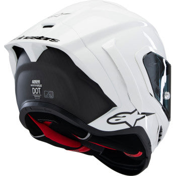 ALPINESTARS Supertech R10 Helmet - Solid - Gloss White - Small 8200124-2170-S