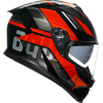 AGV K7 Helmet - Taurax - Black/Red - Large 0101-17996