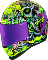 ICON Airform™ Helmet - Hippy Dippy - Purple - Small 0101-16025