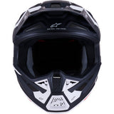 ALPINESTARS SM7 Helmet - Dasher - Matte Black/White - XL 8302226-1121-XL