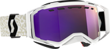 SCOTT Prospect Snow Cross Goggle - White/Black - Enhancer Purple Chrome 272846-1035316