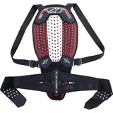 ALPINESTARS Nucleon Plasma Back Protector - Black/White/Red - Large 6504325-123-L