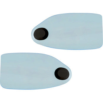 KLOCK WERKS Flare® Handguards - Harley-Davidson Cable Clutch - Blue Ice KWS-01-0128-CC