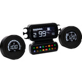 KOSO NORTH AMERICA Complete D2 Gauge Kit - Engine Temperature - Harley Davidson® - Baggers BA080050