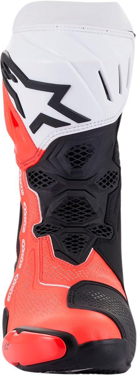 ALPINESTARS Supertech V Boots - Black/Fluo Red/White - US 7.5 / EU 41 2220121-124-41