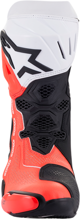 ALPINESTARS Supertech V Boots - Black/Fluo Red/White - US 10.5 / EU 45 2220121-124-45