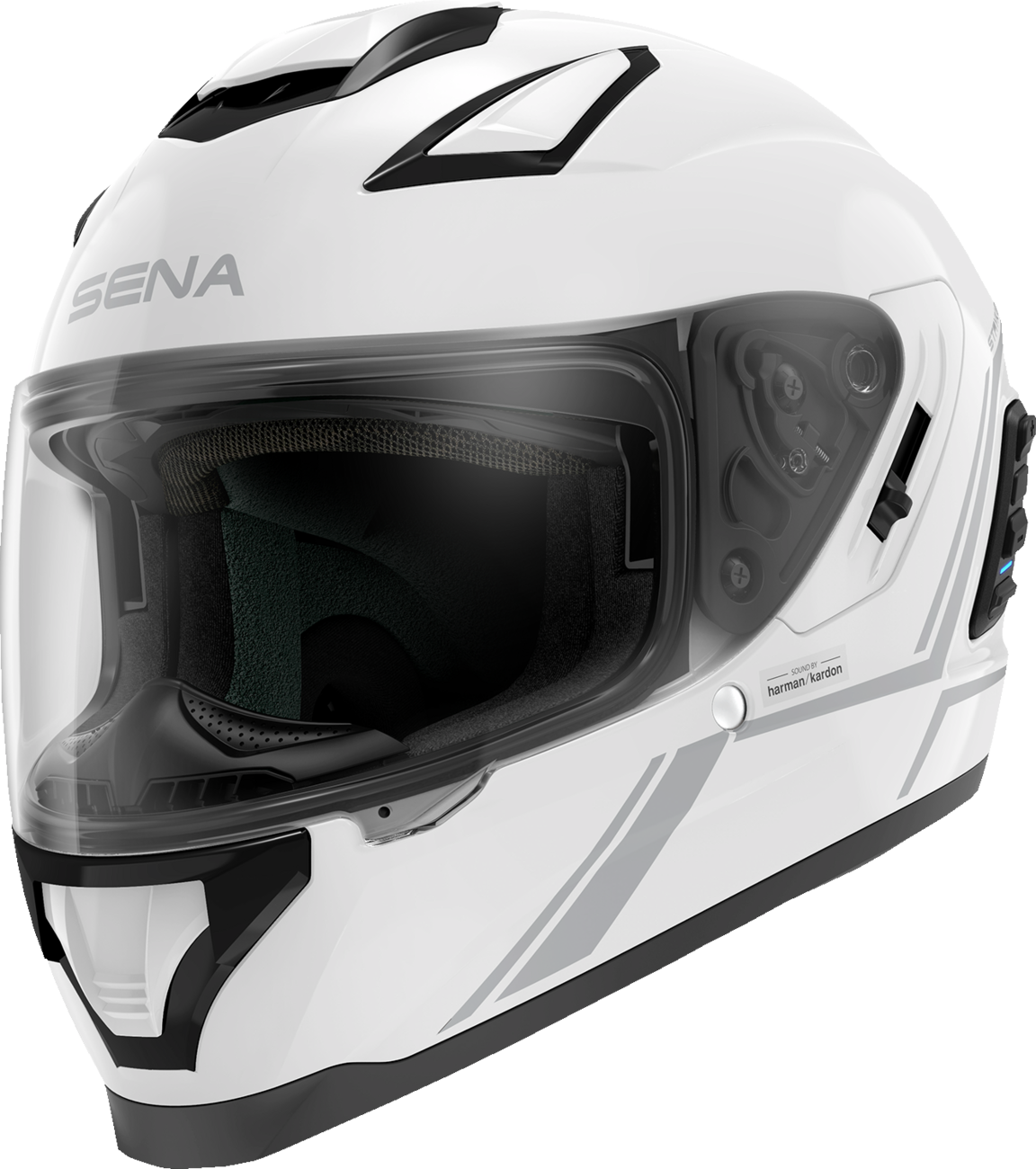 SENA Stryker Helmet - Glossy White - 2XL STRYKER-GWXXL1