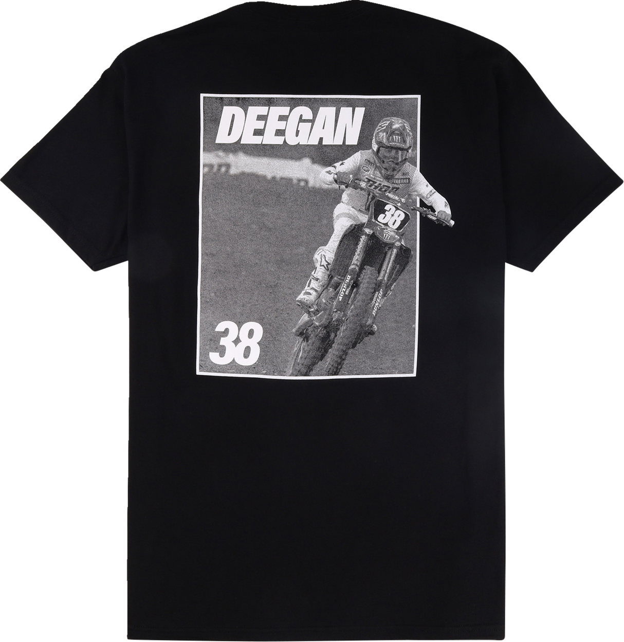 Deegan Apparel MX2 T-Shirt - Black - 4XL DMTSS3026BLK4XL