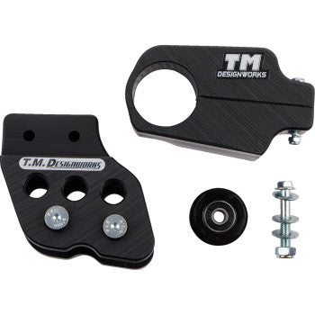 T.M. DESIGNWORKS Chain Guide/Slider - Banshee 350 - Black YCP-BAN-BK