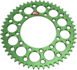 RENTHAL Sprocket - Kawasaki - Green - 51 Tooth 191U-420-51GEGN