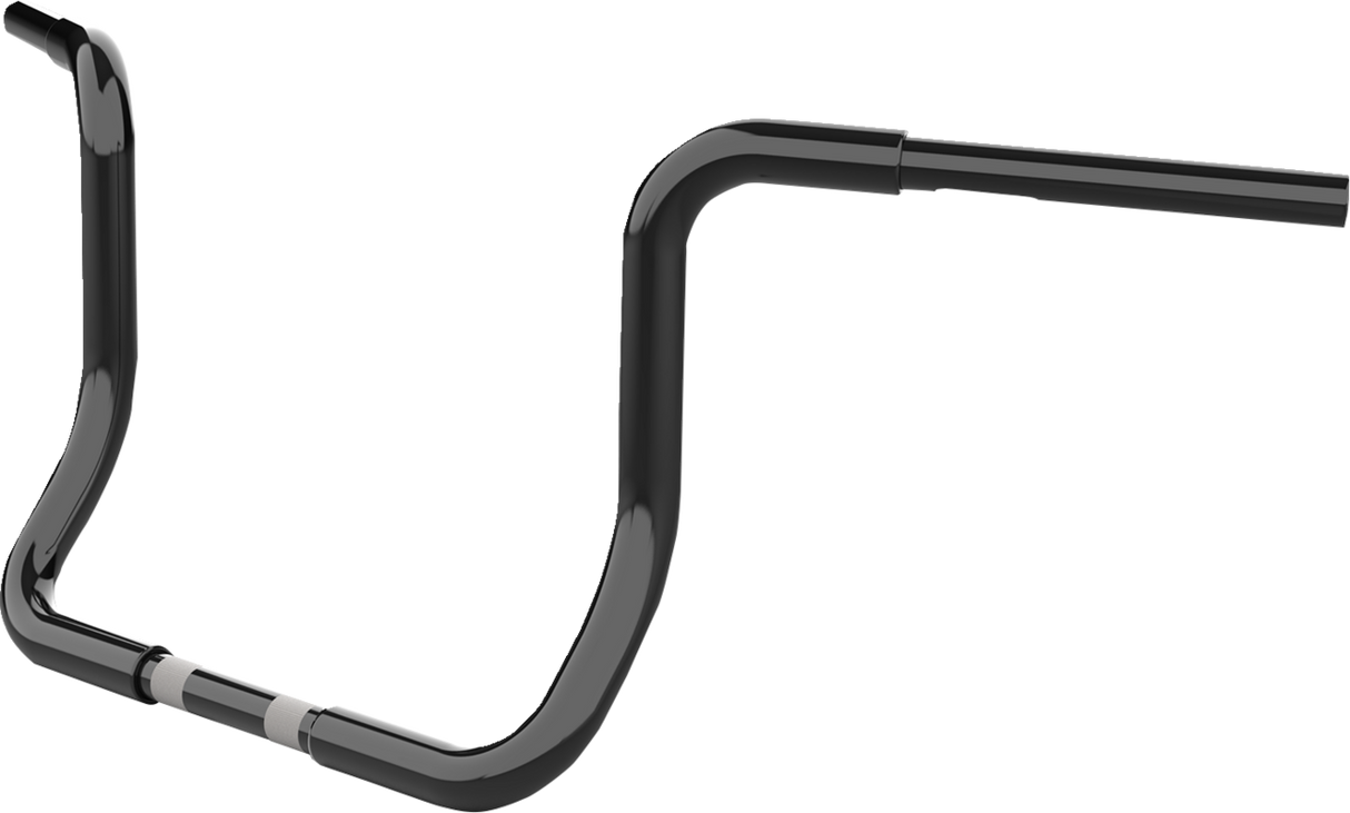 LA CHOPPERS Handlebar - Twin Round - 12" - Black LA-7325-12B