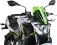 PUIG HI-TECH PARTS New Generation Windscreen - Green - Kawasaki 9588V