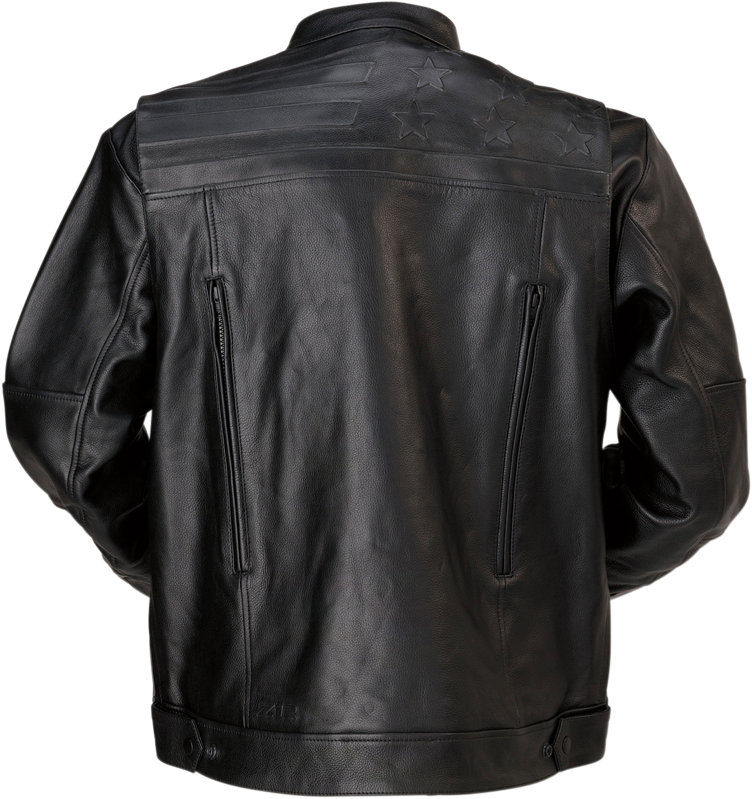 Z1R Deagle Leather Jacket - Black - 2XL 2810-3761