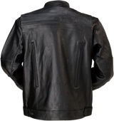 Z1R Deagle Leather Jacket - Black - 5XL 2810-3764