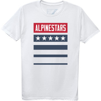 ALPINESTARS National T-Shirt - White - Medium 12307210420M