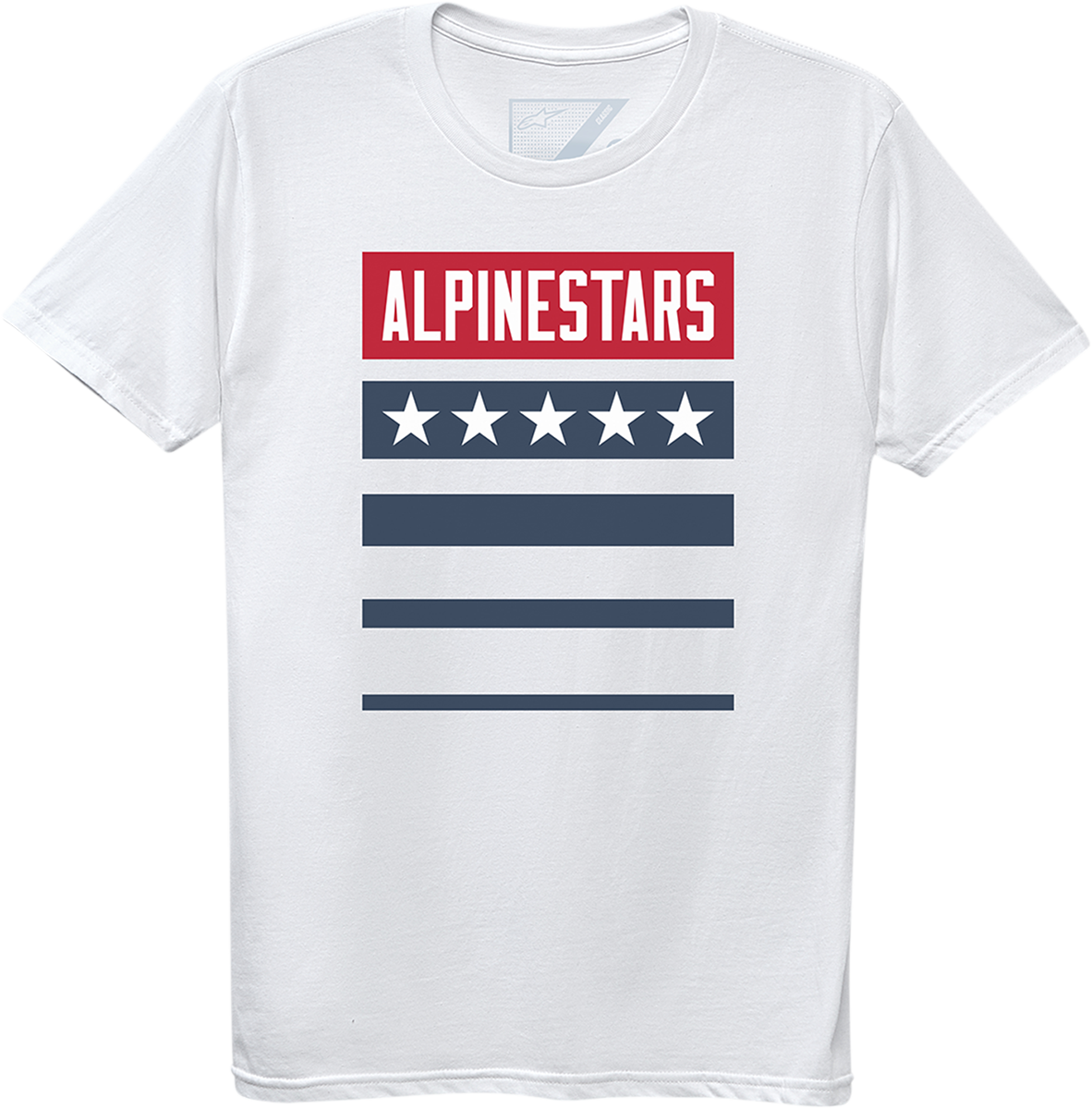 ALPINESTARS National T-Shirt - White - 2XL 123072104202X