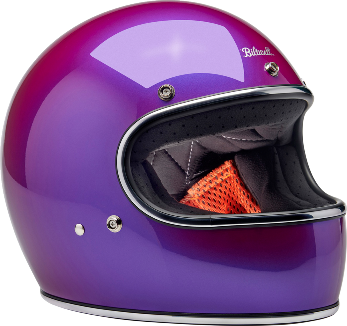 BILTWELL Gringo Helmet - Metallic Grape - Medium 1002-339-503