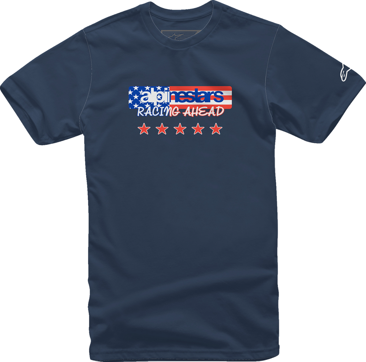 ALPINESTARS USA Again T-Shirt - Navy - Large 12137261070L