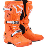 ALPINESTARS Tech 10 Supervented Boots - Fluorescent Orange/Black/White - US 14 / EU 49.5 2010520-4512-14