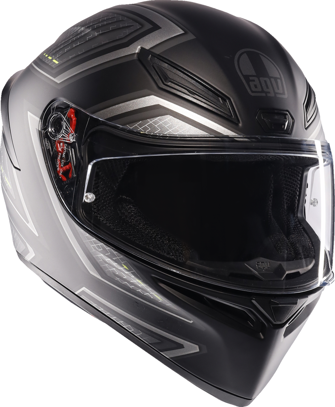 AGV K1 S Helmet - Sling - Matte Black/Gray - Small 2118394003-037-S