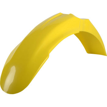 POLISPORT Fender - Front - OEM Yellow - RMZ 250 8561000007