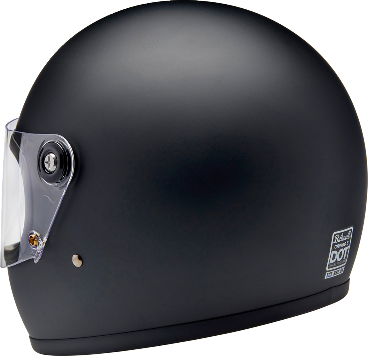 BILTWELL Gringo S Helmet - Flat Black - XS 1003-201-501