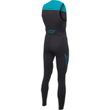 SLIPPERY Breaker Wetsuit - Black/Aqua - XL 3201-0291