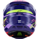 ALPINESTARS SM7 Helmet - Deed - Gloss Purple/Pink - Large 8302426-3142-L
