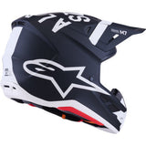 ALPINESTARS SM7 Helmet - Dasher - Matte Black/White - XL 8302226-1121-XL