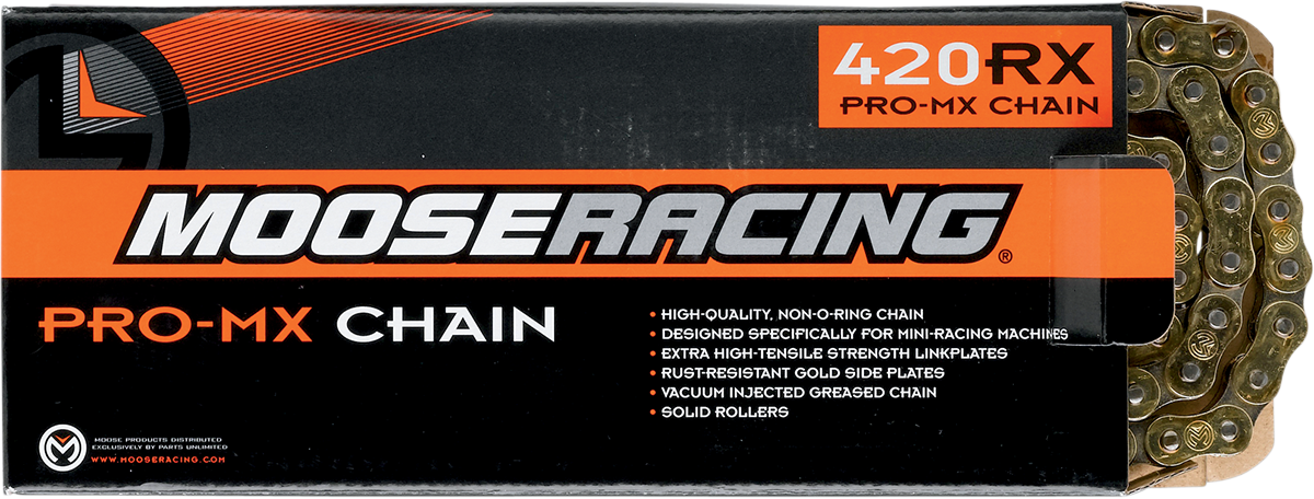 MOOSE RACING 420 RXP Pro-MX Chain - Gold - 96 Links M576-00-96