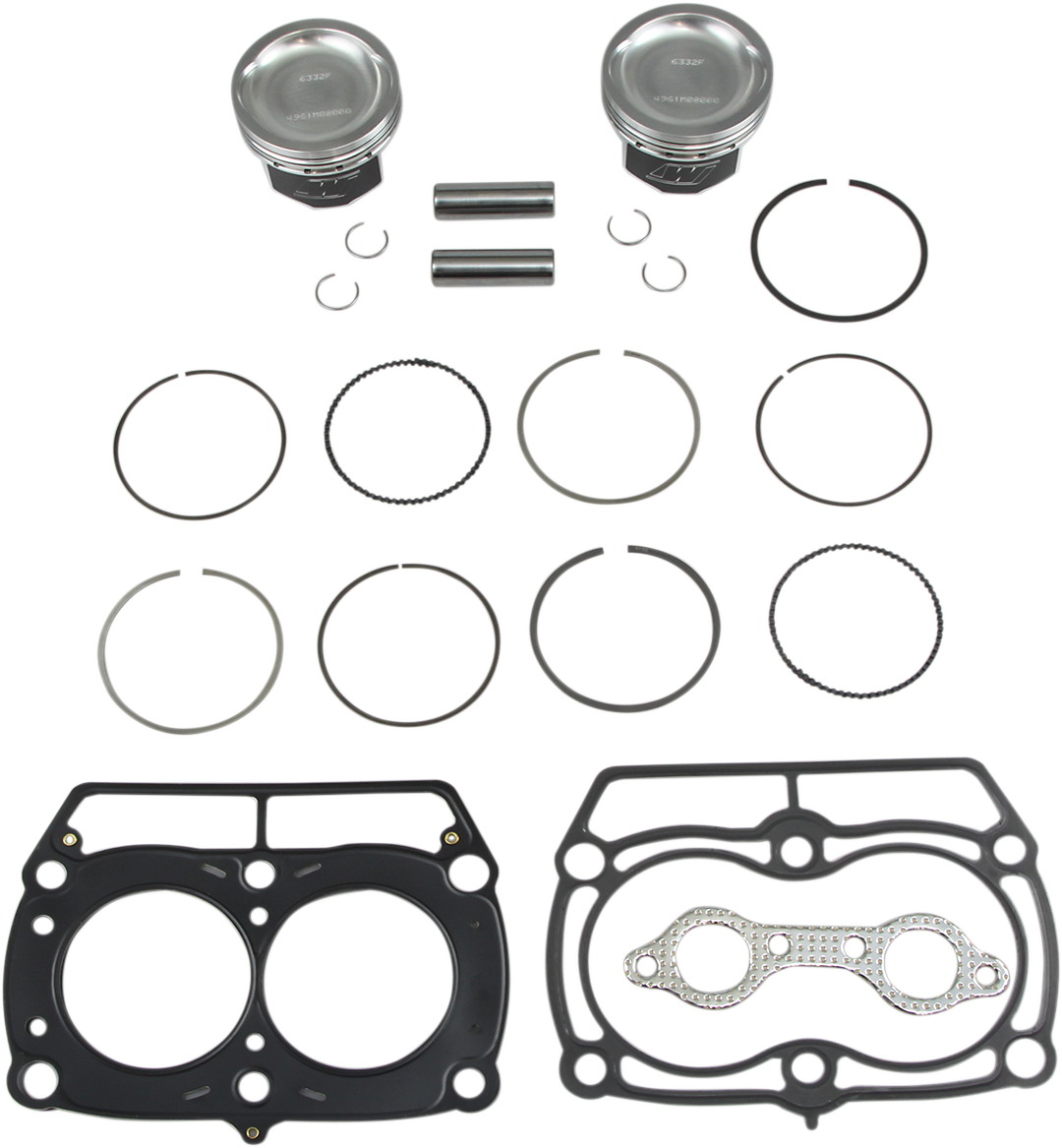 WISECO Piston Kit - RZR 800 - 10.2:1 High-Performance PK1861