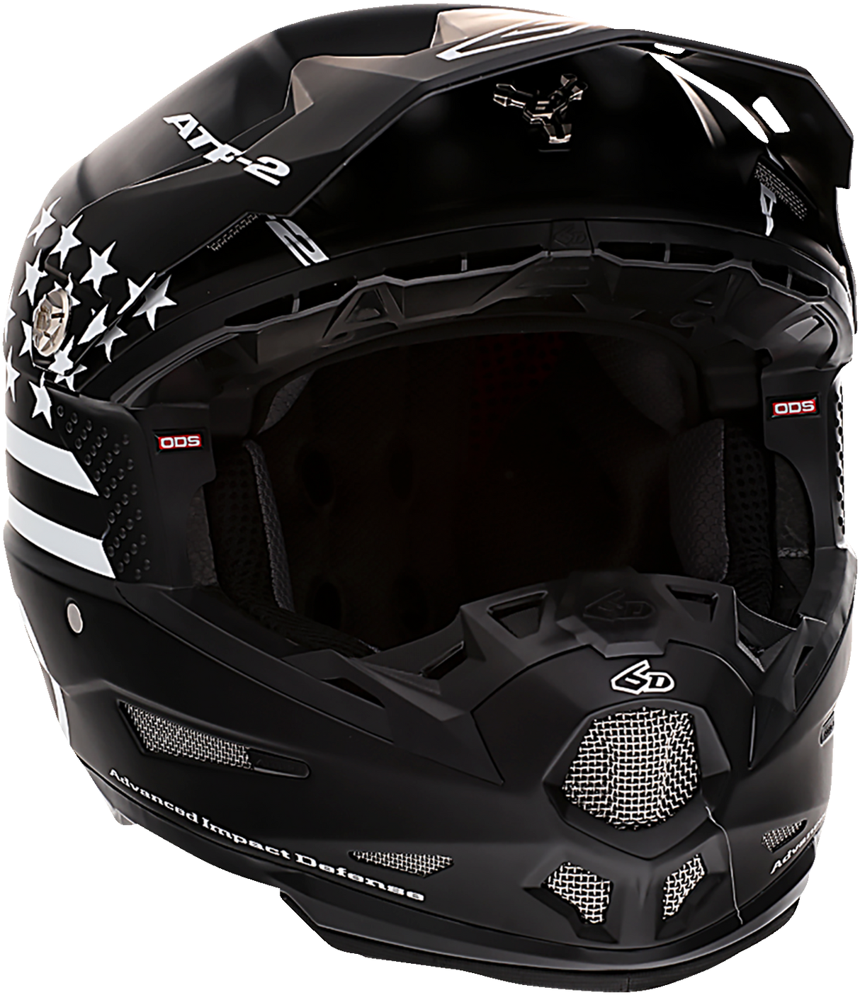 6D ATR-2 Helmet - Tactical - Black - 2XL 12-3009